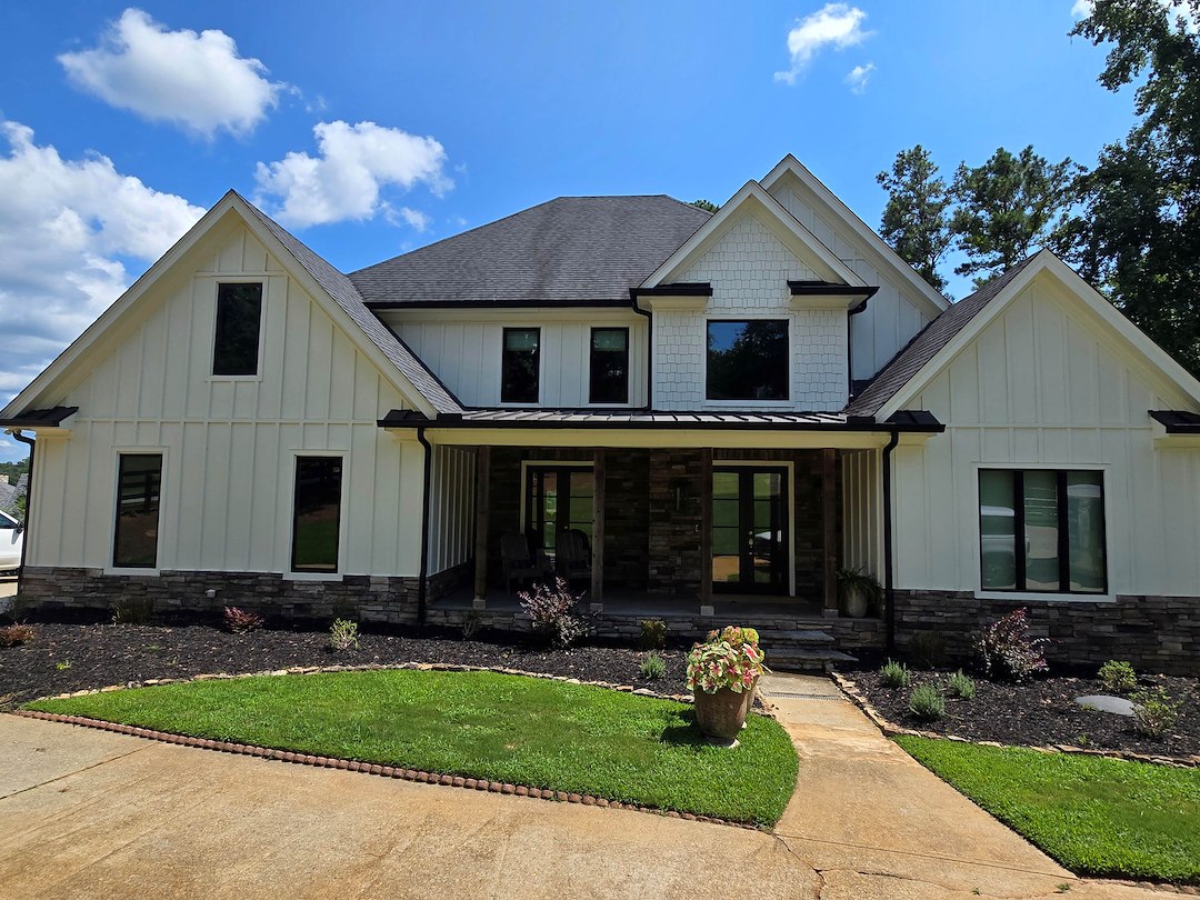 OUR SOFT WASHING SERVICE REVITALIZED THIS HOUSE IN GAINESVILLE, GA